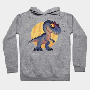 Colorful Dino Hoodie